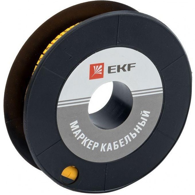 Маркер кабельный EKF 1.5кв.мм "5" (к-1000ед) (ЕС-0) plc-KM-1.5-5